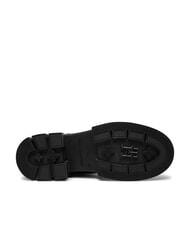 TOMMY HILFIGER BIKER Botines de piel con hebilla negro - Zapatos Mujer - 7