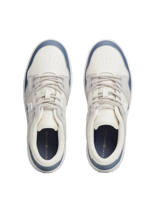 TH Zapatillas de cuero blanco - Zapatos Mujer