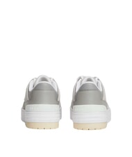 TOMMY HILFIGER TH Zapatillas de cuero gris - Zapatos Mujer - 5