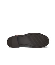 TOMMY HILFIGER TH CHAIN Botines bajos de piel con cremallera marr&oacute;n co&ntilde;ac - Zapatos Mujer - 6