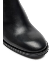 TOMMY HILFIGER TH CHAIN Botines de piel con cadena negro - Zapatos Mujer - 4