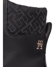 TOMMY HILFIGER CLEATED LACE-UP Botines con cordones y cuello acolchado negro - Zapatos Mujer - 4