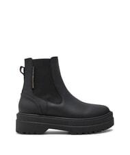 TOMMY HILFIGER RUBBERISED CHEALSEA Botines con panel el&aacute;stico negro - Zapatos Mujer - 2