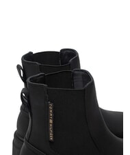 TOMMY HILFIGER RUBBERISED CHEALSEA Botines con panel el&aacute;stico negro - Zapatos Mujer - 3
