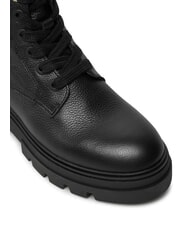 TOMMY HILFIGER BICOLOR Botas de cuero con cordones negro - Zapatos Mujer - 3