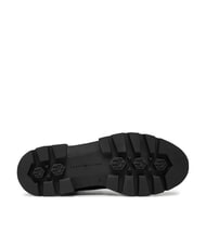 TOMMY HILFIGER BICOLOR Botas de cuero con cordones negro - Zapatos Mujer - 6