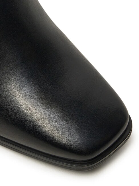 TH CHAIN Botines de piel negro - Zapatos Mujer