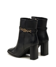 TOMMY HILFIGER TH CHAIN Botines de piel negro - Zapatos Mujer - 5