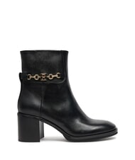 TOMMY HILFIGER TH CHAIN Botines de piel con cadena negro - Zapatos Mujer - 2