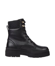 TOMMY HILFIGER CLEATED LACE-UP Botines con cordones y cuello acolchado negro - Zapatos Mujer - 3