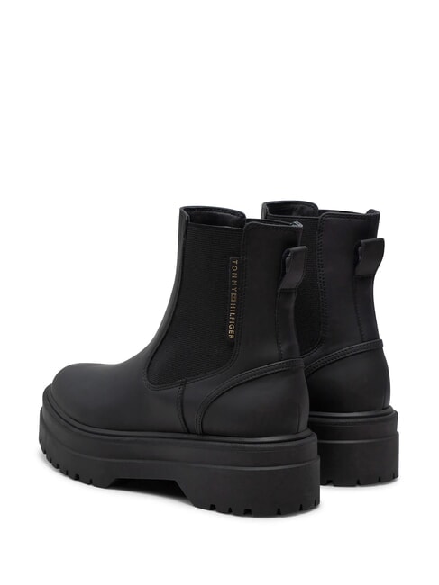 RUBBERISED CHEALSEA Botines con panel el&aacute;stico negro - Zapatos Mujer