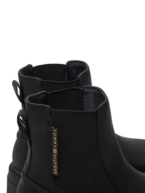 RUBBERISED CHEALSEA Botines con panel el&aacute;stico negro - Zapatos Mujer