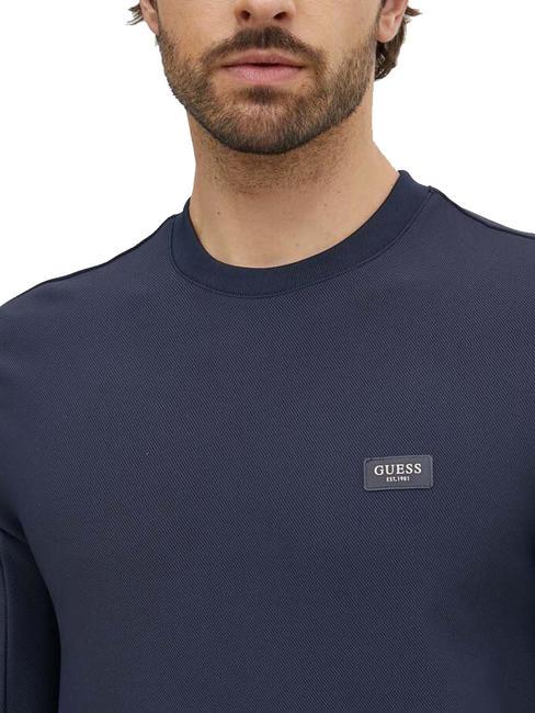 TECH Sudadera con cuello redondo en tejido t&eacute;cnico smartblue - Sudaderas