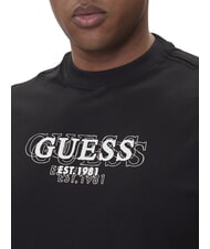 GUESS SMALL LOGO Camiseta de manga corta de corte regular jetbla - camiseta - 3