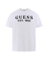 GUESS MARINA PRINT Camiseta de manga corta con bolsillo purwhite - camiseta - 4