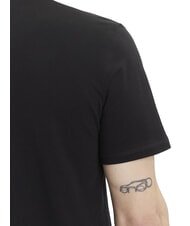 GUESS FLOCK Camiseta de manga corta de corte regular jetbla - camiseta - 4