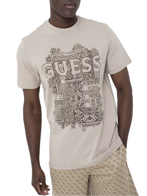 FLOCK Camiseta de manga corta de corte regular piedra pasadena - camiseta