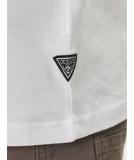 GUESS DROP SHADOW Camiseta de manga corta con estampado 4G purwhite - camiseta - 4