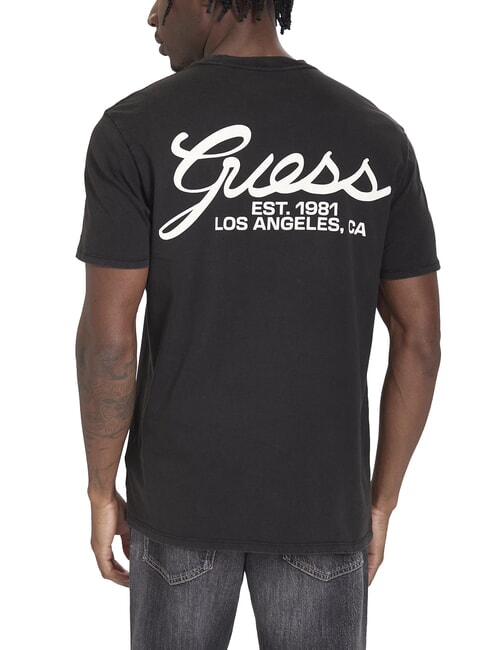 SCRIPT LOGO Camiseta estampada de manga corta negro azabache multi - camiseta