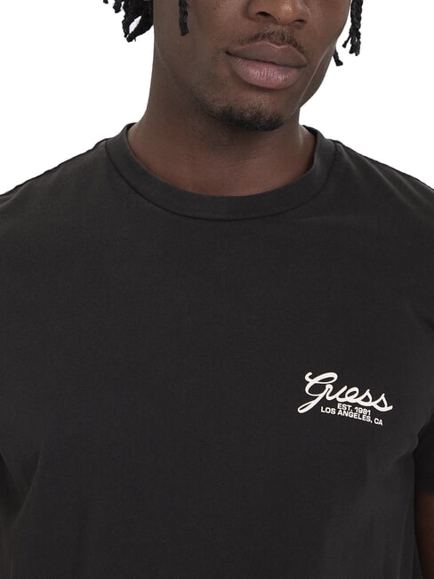 SCRIPT LOGO Camiseta estampada de manga corta negro azabache multi - camiseta