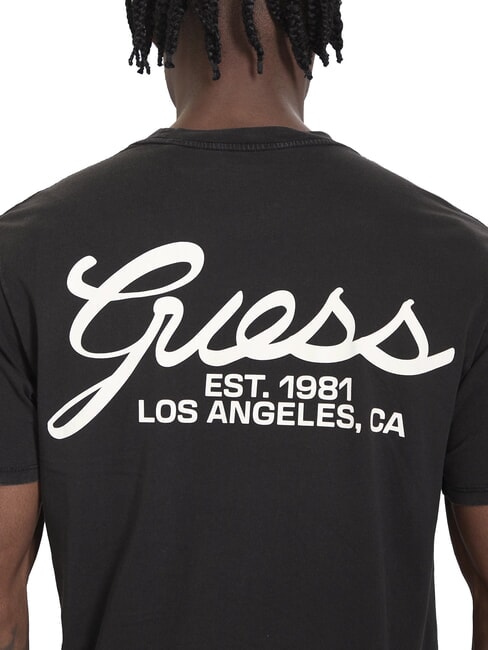 SCRIPT LOGO Camiseta estampada de manga corta negro azabache multi - camiseta