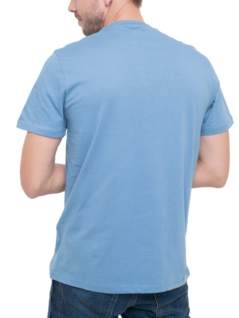 TRIANGLE LOGO Camiseta de manga corta de corte regular Techo parisino azul - camiseta