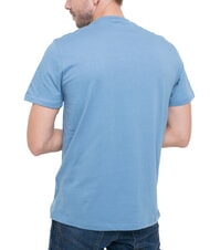 GUESS TRIANGLE LOGO Camiseta de manga corta de corte regular Techo parisino azul - camiseta - 2