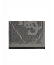 GUESS LOGO ALL OVER Bufanda de tela jacquard NEGRO - Bufandas - 2