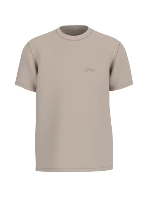 BASIC PIMA Camiseta de algod&oacute;n el&aacute;stico piedra pasadena - camiseta