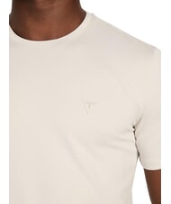 GUESS TECH Camiseta el&aacute;stica regular fit purwhite - camiseta - 3