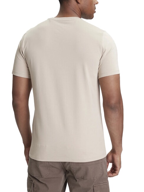 BASIC PIMA Camiseta de algod&oacute;n el&aacute;stico piedra pasadena - camiseta