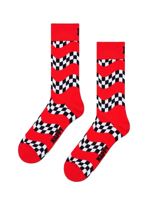 TOP RACER Set de regalo 3 pares de calcetines rojo - Calcetines de hombre