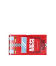 HAPPY SOCKS TOP RACER Set de regalo 3 pares de calcetines rojo - Calcetines de hombre - 5