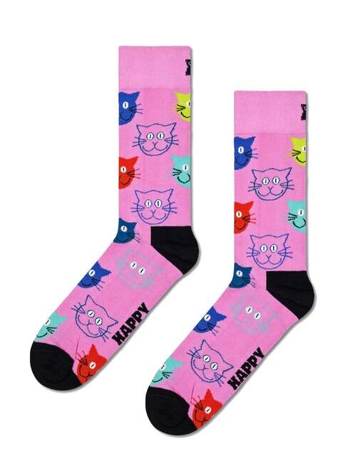 BLACK AND WHITE Lote de regalo de 3 pares de calcetines negro - Calcetines de mujer