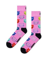 HAPPY SOCKS BLACK AND WHITE Lote de regalo de 3 pares de calcetines negro - Calcetines de mujer - 3