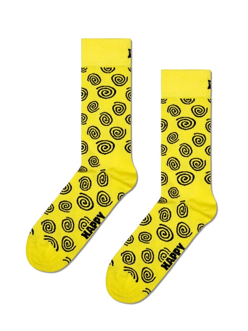 ZIG ZAG Caja de regalo 2 pares de calcetines amarillo - Calcetines de hombre