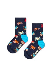 HAPPY SOCKS KIDS CAR Caja de regalo 3 pares de calcetines azul claro - Calcetines unisex - 3