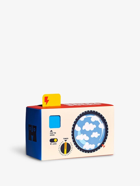 KIDS CAMERA Caja de regalo 3 pares de calcetines 6000 - Calcetines unisex