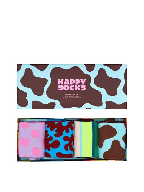 COLORBURST Caja de regalo 4 pares de calcetines 5000 - Calcetines de hombre