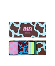 HAPPY SOCKS COLORBURST Caja de regalo 4 pares de calcetines 5000 - Calcetines de hombre - 6