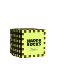HAPPY SOCKS CHECK IT OUT Juego de 3 pares de calcetines 1000 - Calcetines de hombre - 3