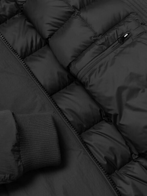 TRAVELLER Chaqueta con cremallera completa negro - Chaquetas de plumas para hombre