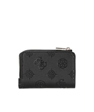 GUESS LAUREL 2 Cartera mediana con cremallera logotipo negro - Carteras Mujer - 4