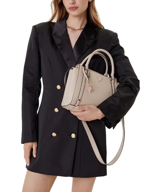 DARYNA Bolso de mano, con bandolera gris pardo - Bolsos Mujer