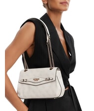 GUESS KATYA  Bolso de hombro logotipo blanco - Bolsos Mujer - 5