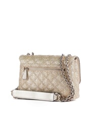 GUESS GIULLY 2 Bolso de hombro tejido, bolso bandolera oro - Bolsos Mujer - 2