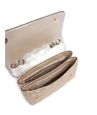 GUESS GIULLY 2 Bolso de hombro tejido, bolso bandolera oro - Bolsos Mujer - 4