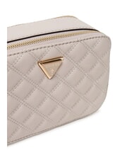 GUESS GIULLY 2 Bolso bandolera acolchado para c&aacute;mara gris pardo - Bolsos Mujer - 3