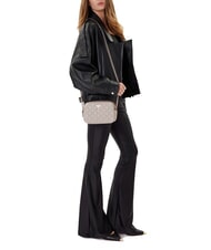 GUESS GIULLY 2 Bolso bandolera acolchado para c&aacute;mara gris pardo - Bolsos Mujer - 5