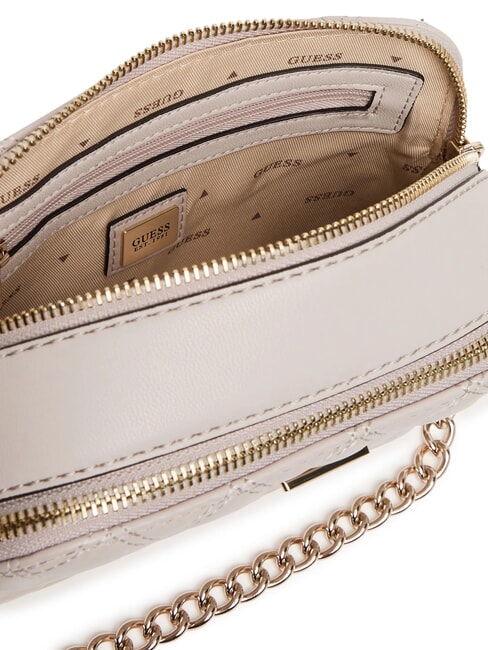 GIULLY 2 Bolso bandolera acolchado para c&aacute;mara gris pardo - Bolsos Mujer